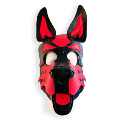 Brutus Cagoule Puppy Hood Noire et Rouge
